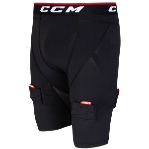 CCM Compression Senior Shorts with Jock/Tabs